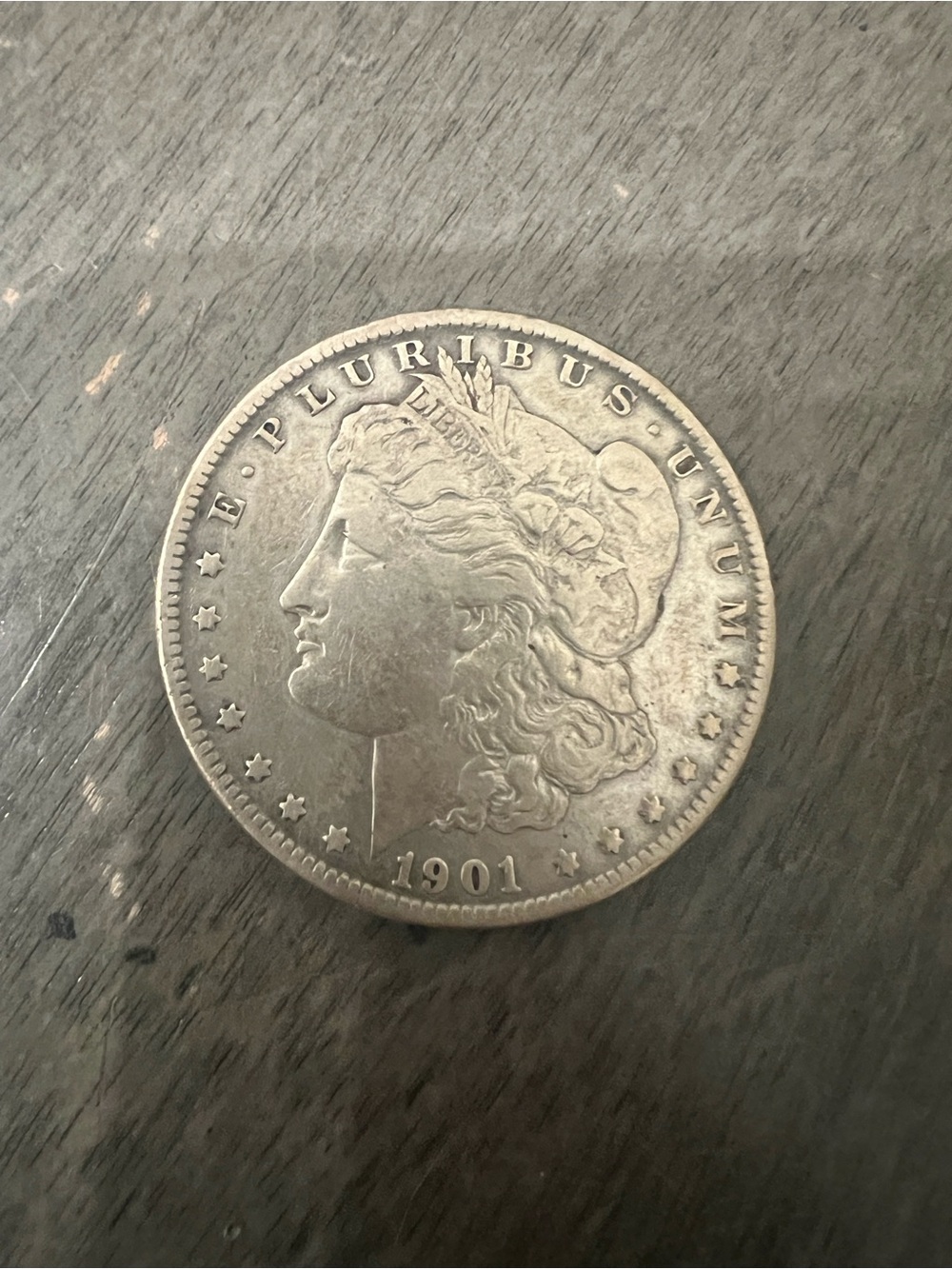 1901 Morgan Silver Dollar - Classic US Coin (Silver)